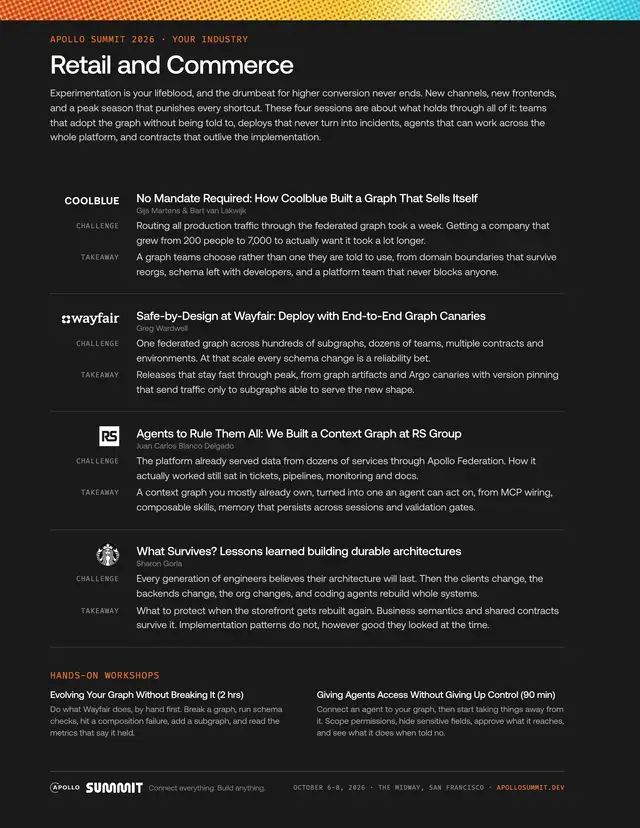 Page one of the Retail and Commerce guide